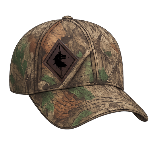 Patched Camo Cap